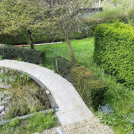 בית נופש In Front Of The Sea With Natural Swimming Pond *